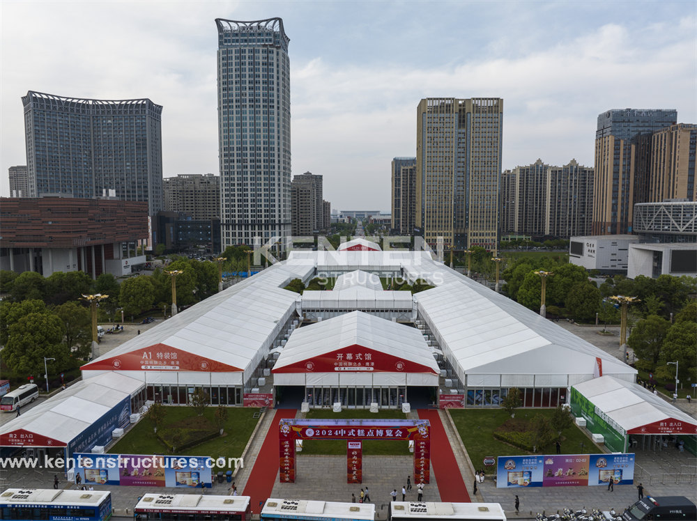 exhibition tent for 2024 food show