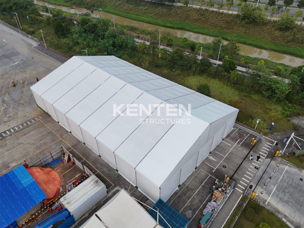Templated Industrial Storage Tents